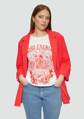 Blazer QS en rouge