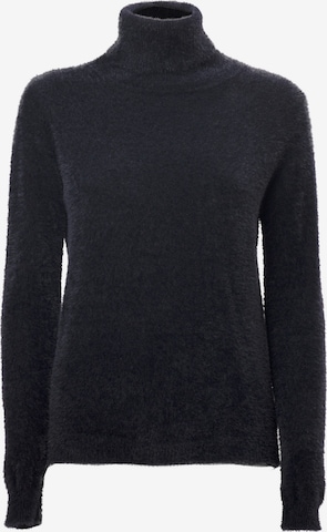 Influencer Sweater in Black: front