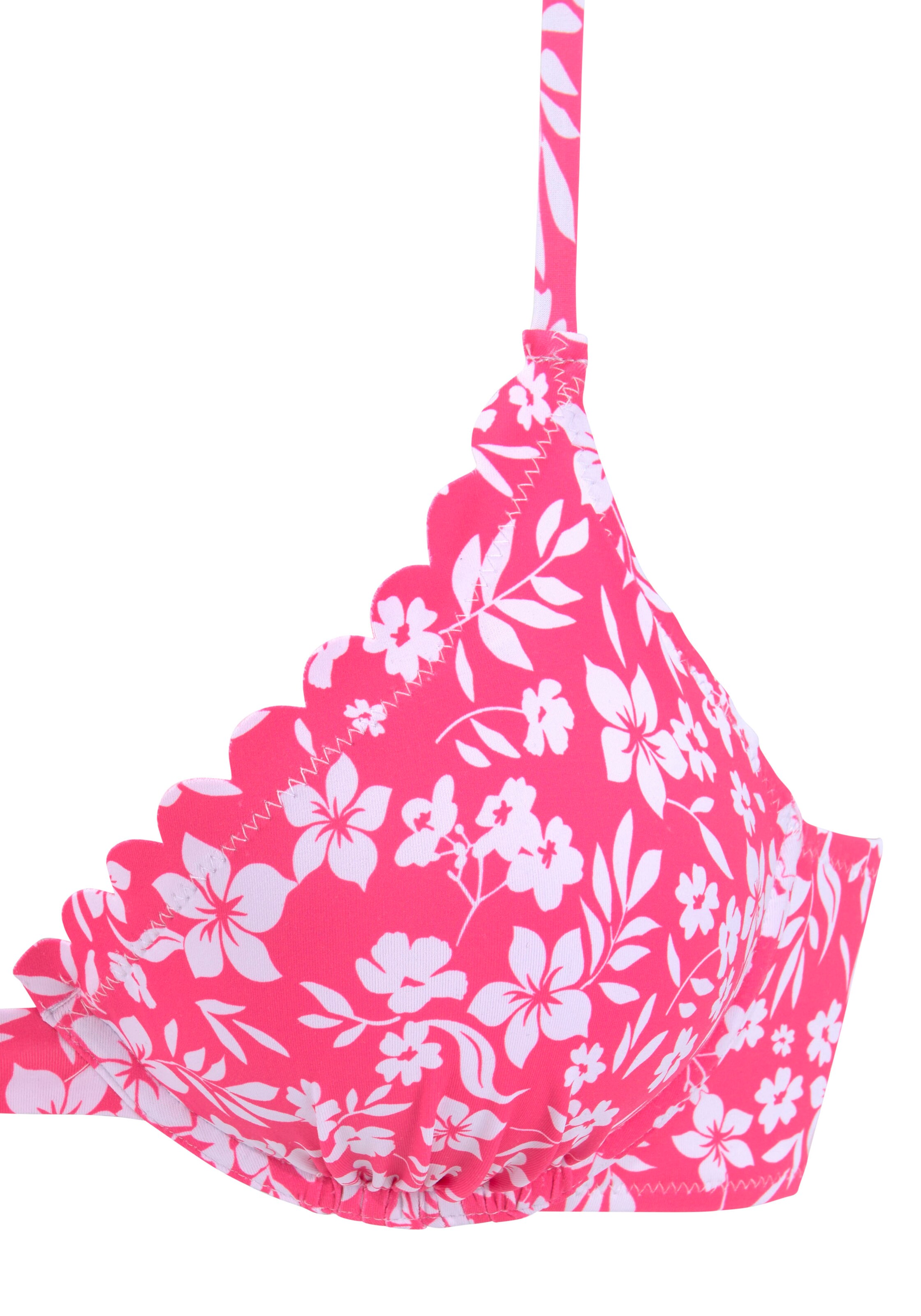 VIVANCE T-shirt Bikini top in Pink