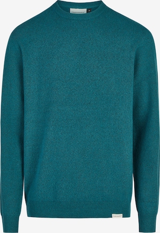 Cleptomanicx Feinstrickpullover in Grün: Vorderseite