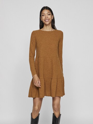 Robe VILA en marron : devant
