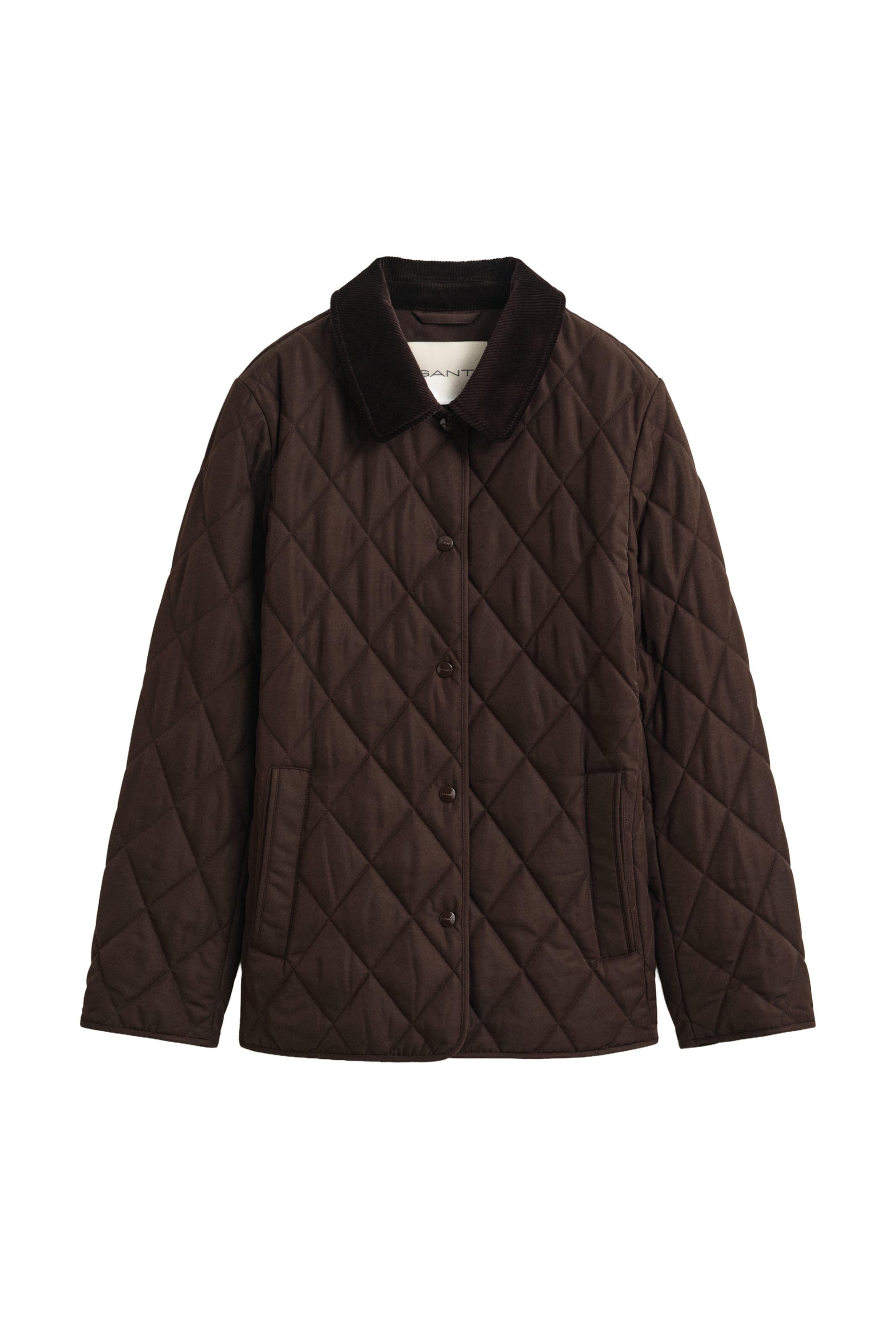 GANT - Chaqueta de entretiempo en marrón: frente