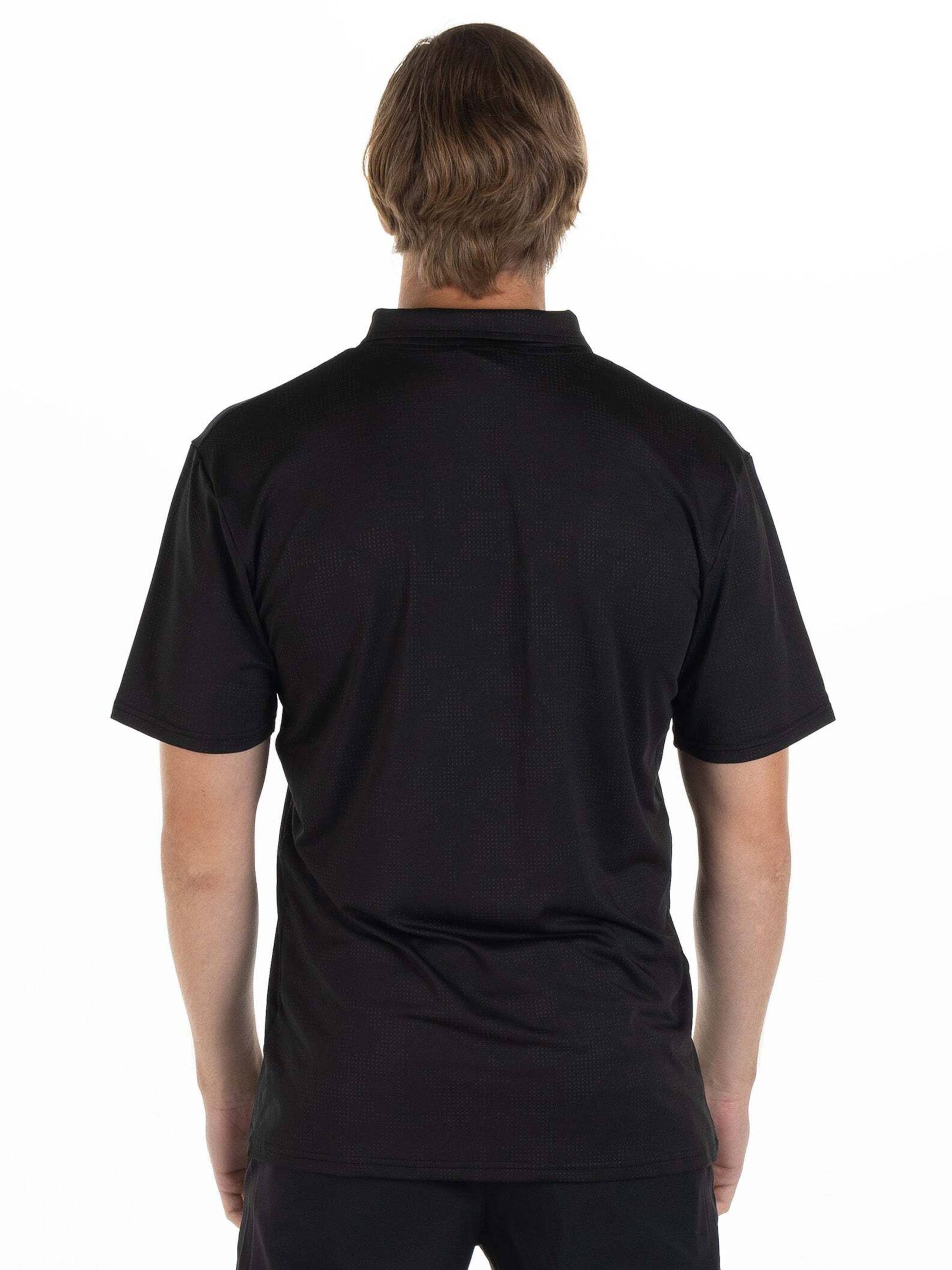 Divina Poloshirt 'Caligo' in Schwarz