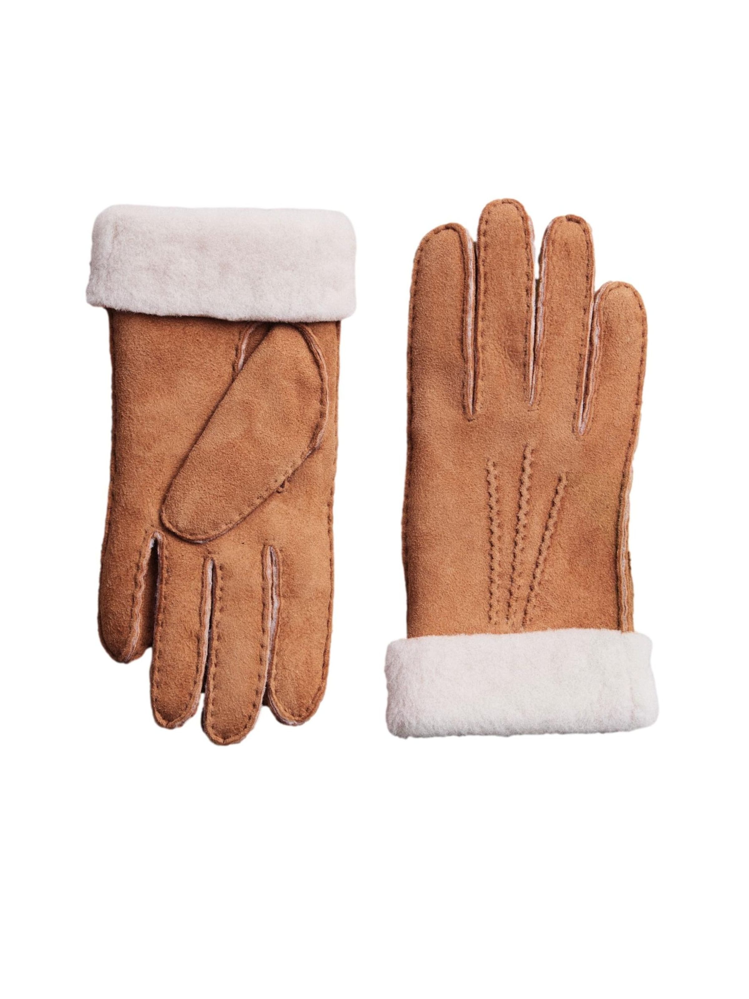 Next Перчатки в Коричневый: спереди