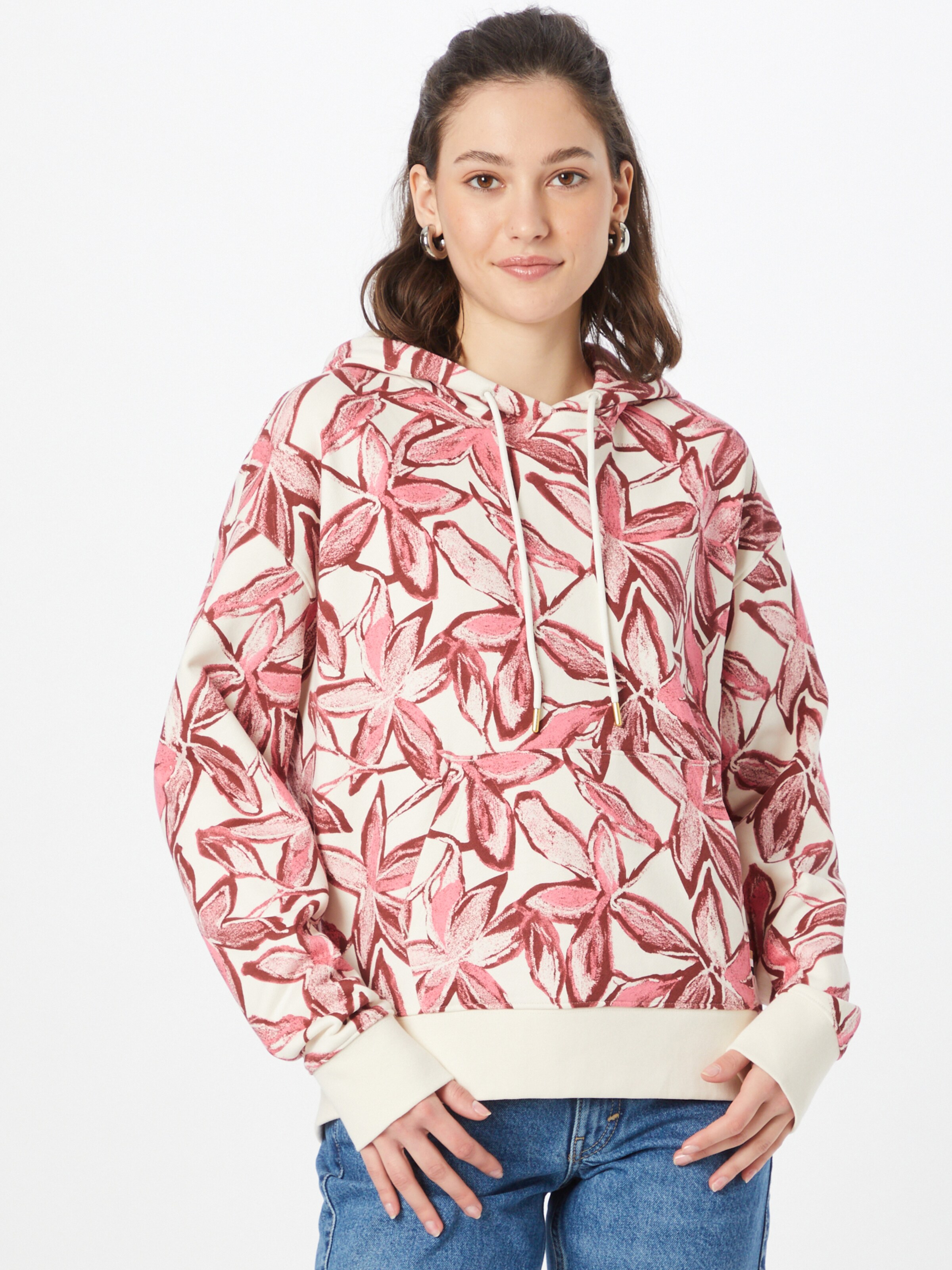 Frauen Sweat BOSS Orange Sweatshirt 'Ebaisy' in Weiß - EY27551 Frauen Sweat BOSS Orange Sweatshirt 'Ebaisy' in Weiß - EY27551