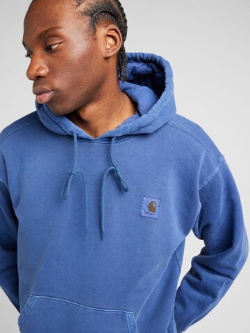 Carhartt WIP Sweatshirt 'Nelson' in Blau