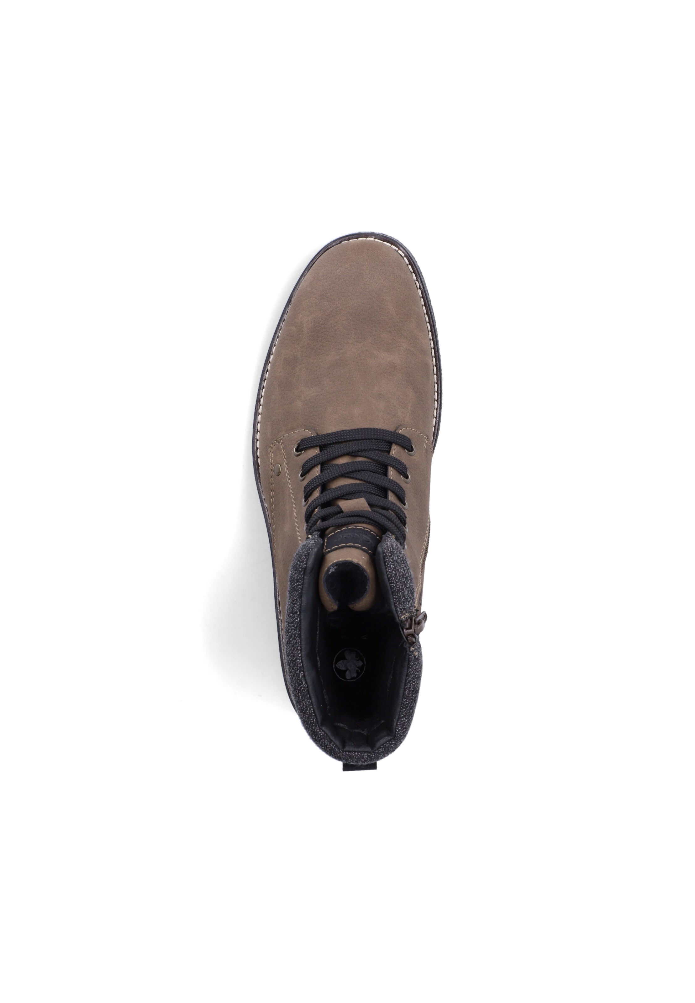 Bottines à lacets Rieker en marron