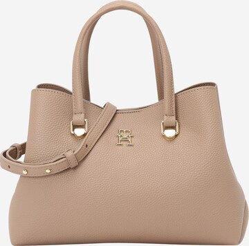 TOMMY HILFIGER Håndtaske i beige: forside