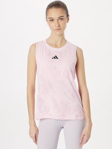 ADIDAS PERFORMANCE Sport top 'Melbourne Match' - rózsaszín: elől