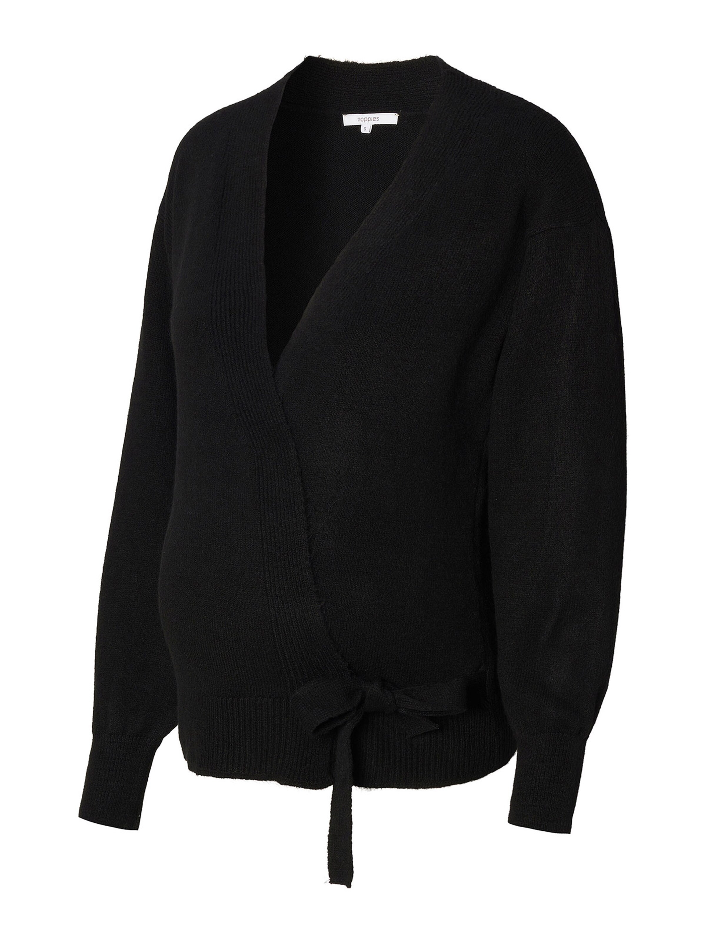 Noppies Gebreid vest 'Cecia' in Zwart