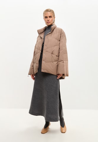 CESARE GASPARI Jacke in Beige