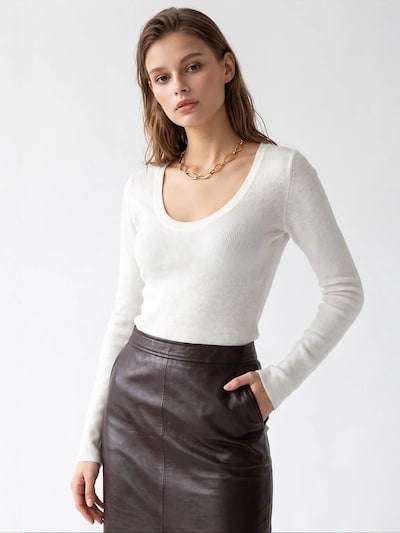 Pullover 'Pullover' in S-L MixRay di colore ocra, Visualizzazione prodotti