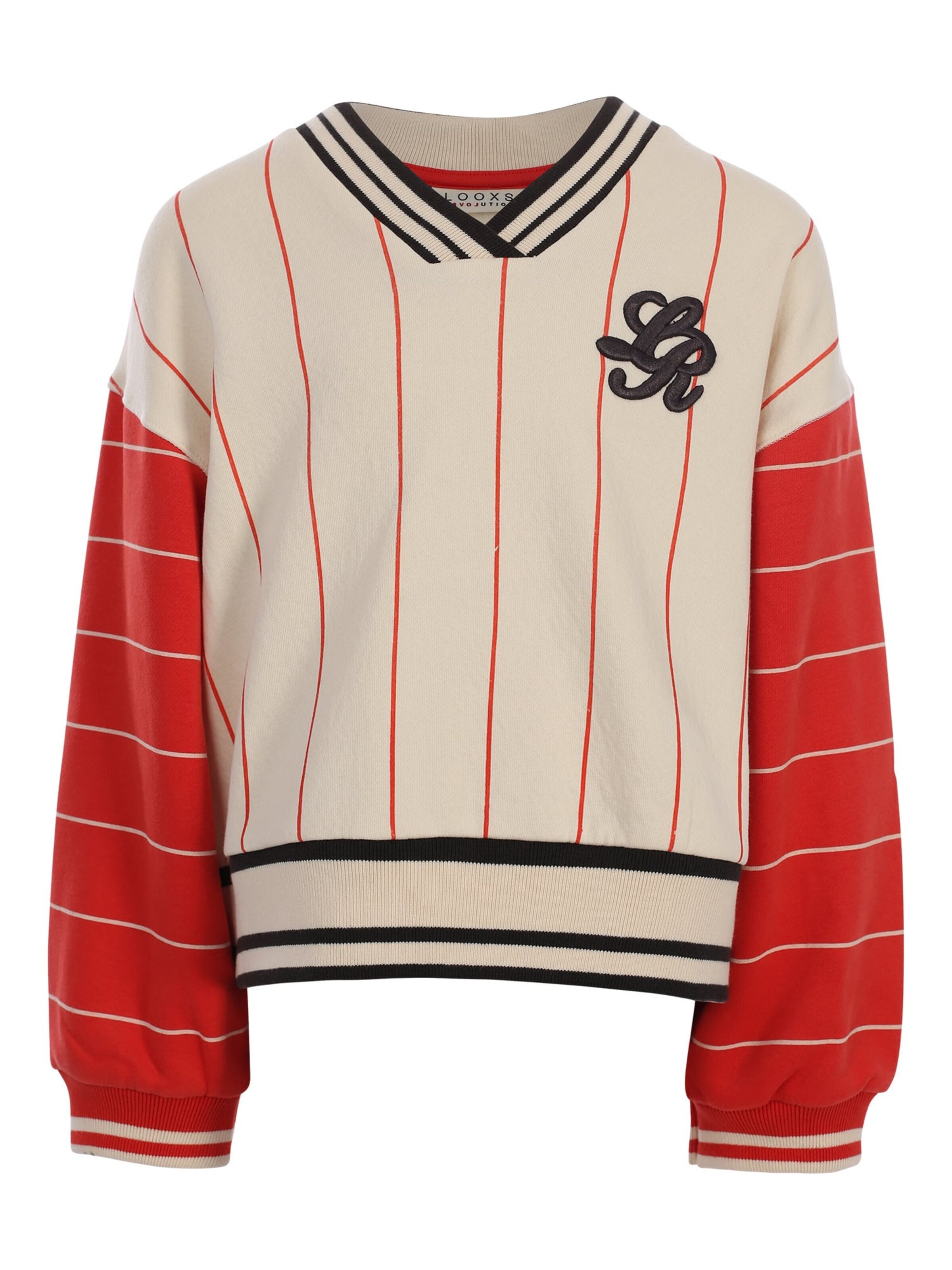 Looxs Revolution Sweatshirt in Rood: voorkant