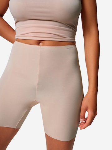 Skiny Skinny Short Pants ' Advantage Modal Invisible ' in Beige