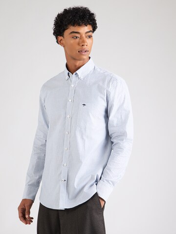 FYNCH-HATTONRegular Fit Košulja 'All Season' - plava boja: prednji dio