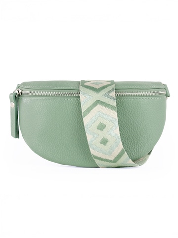 lePelou Gürteltasche 'JUNA small'‌‌‌ in Grün: Vorderseite