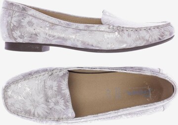 SIOUX Flats & Loafers in 37,5 in Silver: front