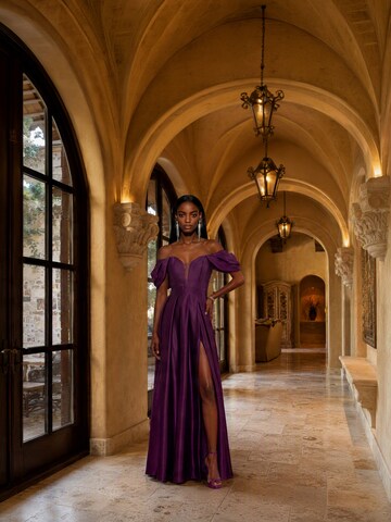 acob a porter Evening dress 'TNA' in Purple