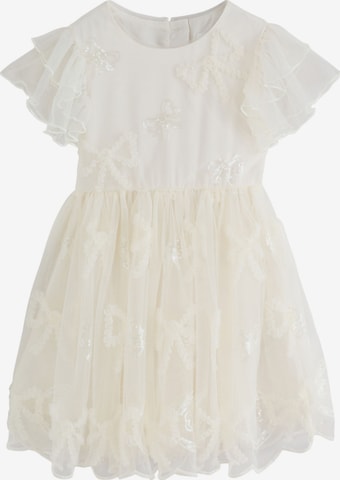Next - Vestido en blanco: frente