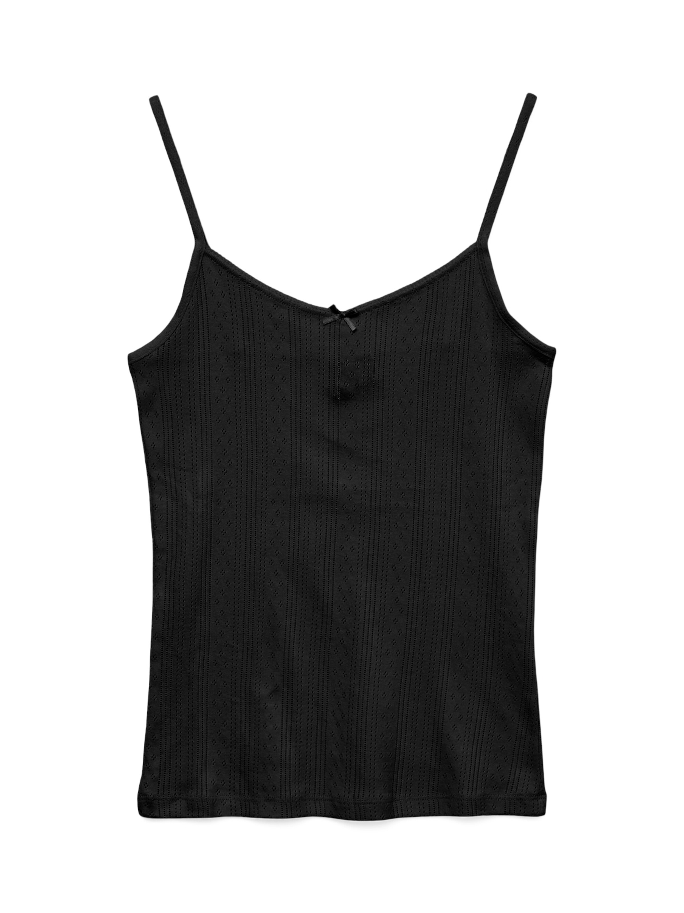 VERO MODA Top in Schwarz: Vorderseite