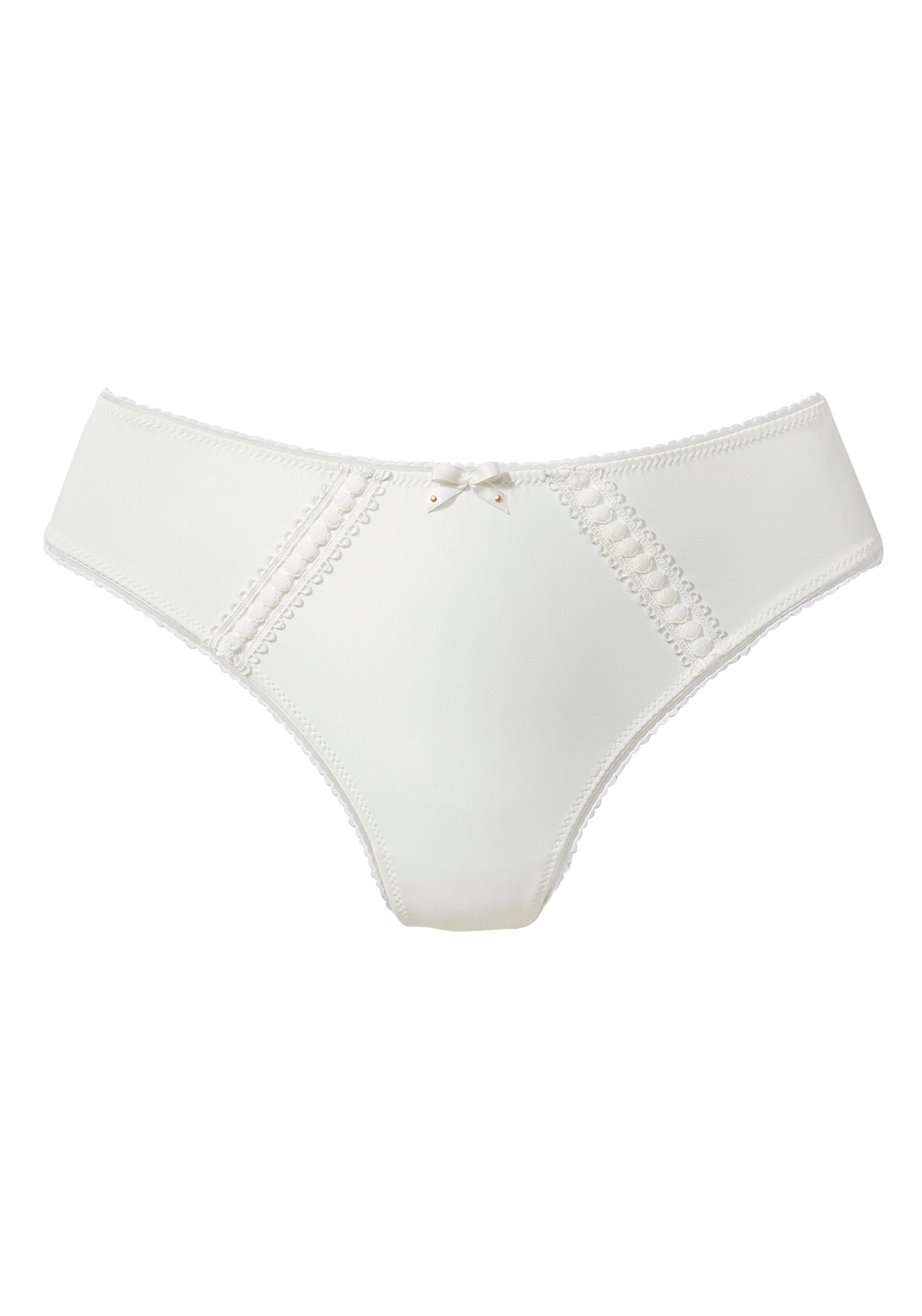 LASCANA String in Beige: voorkant