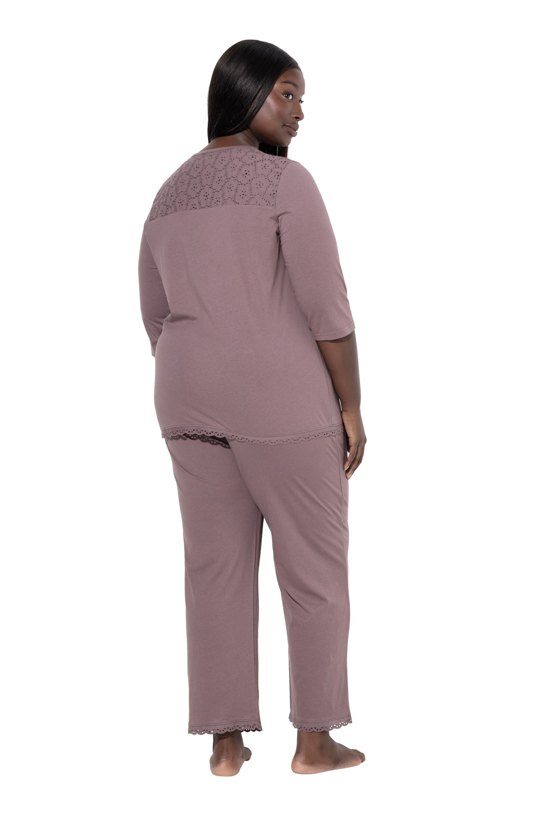 Ulla Popken Pajama in Purple