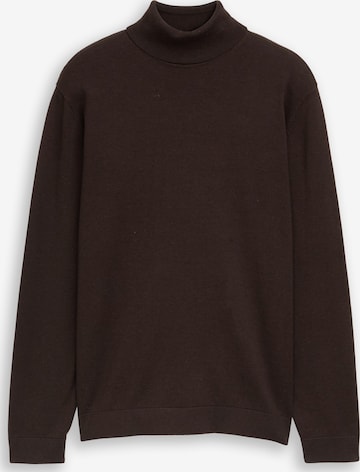 TOM TAILOR Sweater in Brown: front
