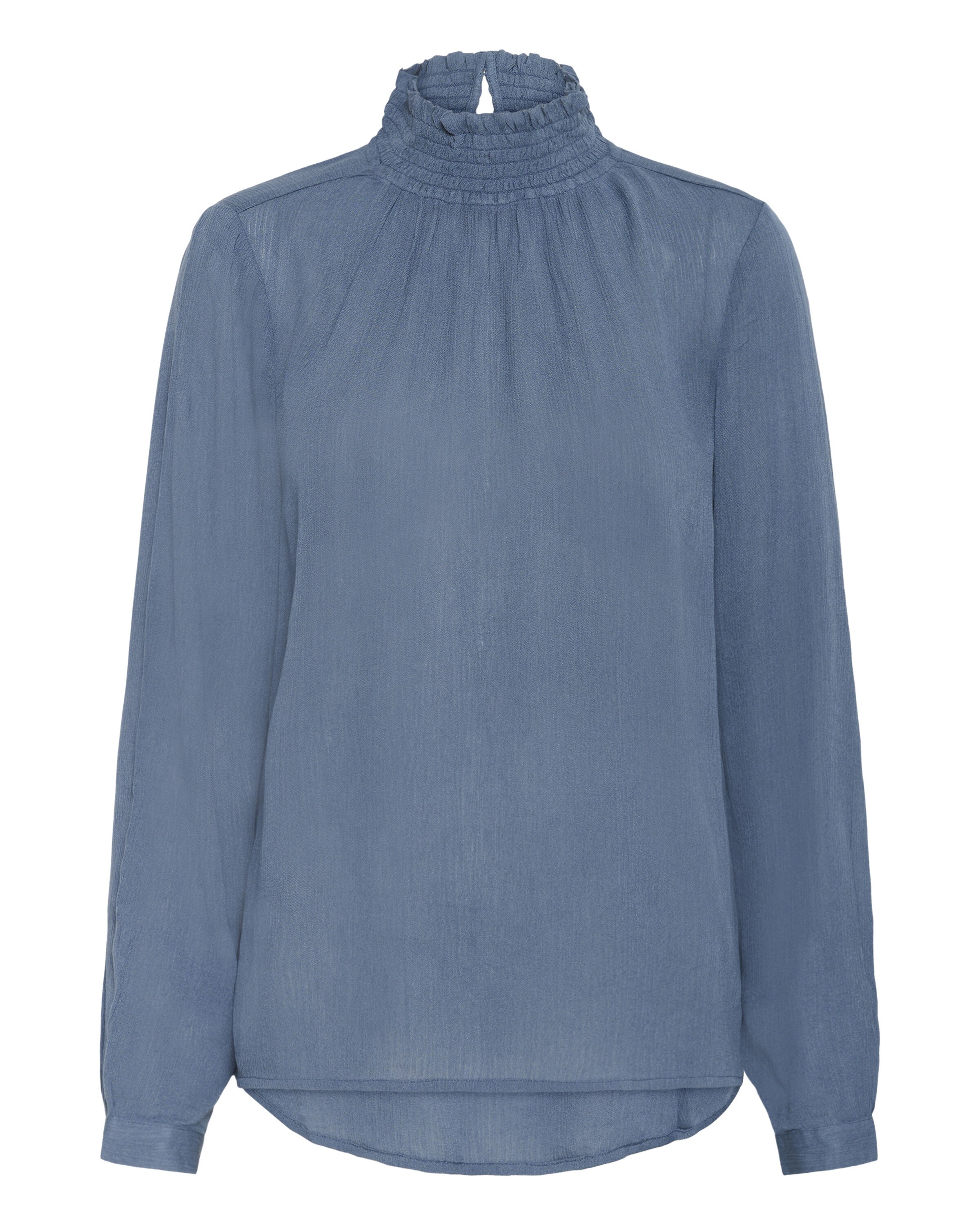 Kaffe Bluse in Blau: Vorderseite