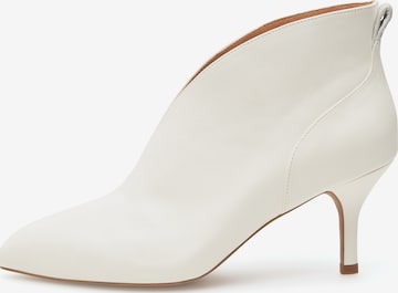 Escarpins 'Valentine' WODEN en blanc : devant