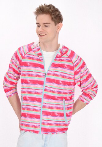 MO Between-season jacket in Pink: front