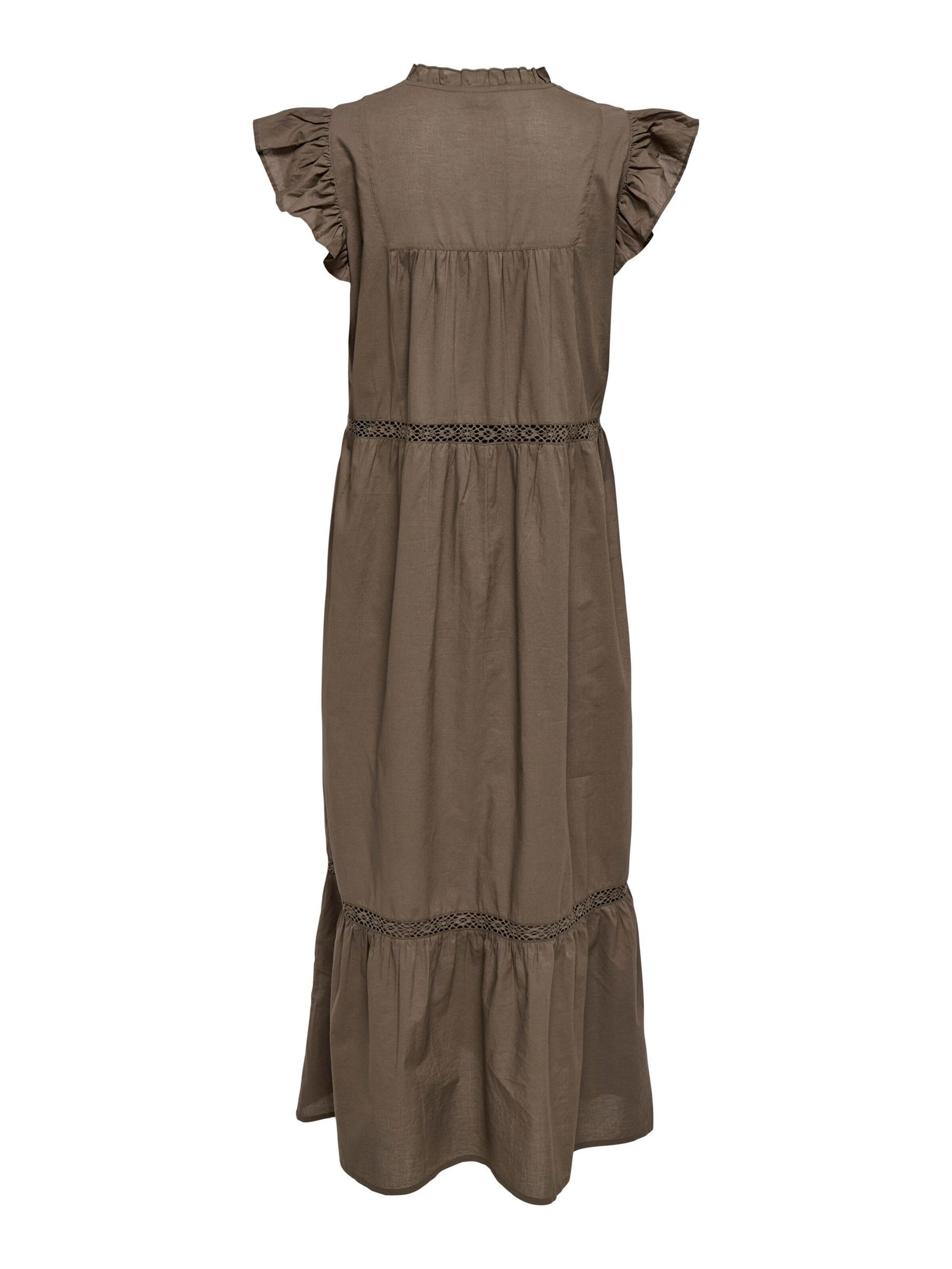 ONLY Kleid 'ONLSunny' in Braun