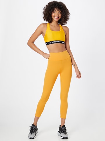 Skinny Pantalon de sport Casall en jaune