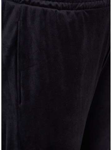 Zizzi Tapered Broek 'MHELENA' in Zwart