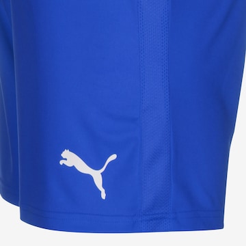 Loosefit Pantalon de sport 'TeamGoal 23' PUMA en bleu