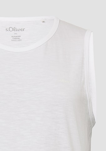 T-Shirt s.Oliver en blanc