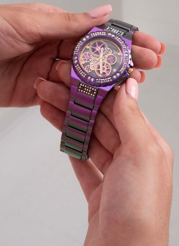 GUESS Analogt ur i lilla