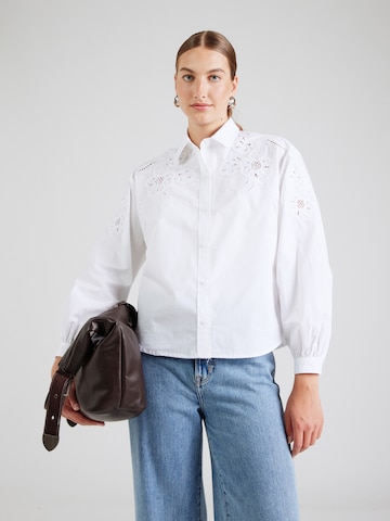 LEVI'S ® Bluse 'Janie Shirt' i hvid: forside