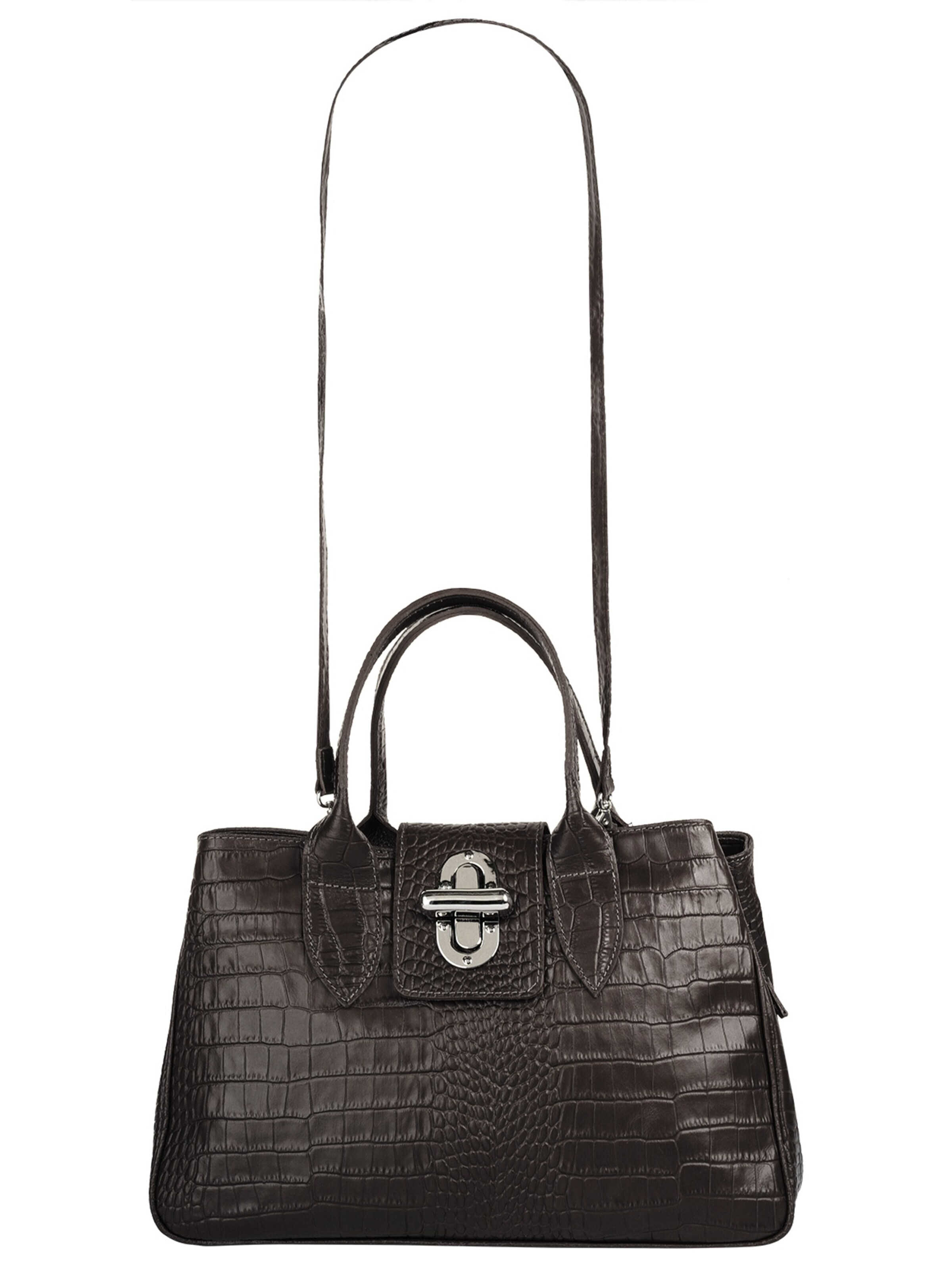 Cluty Handbag in Brown