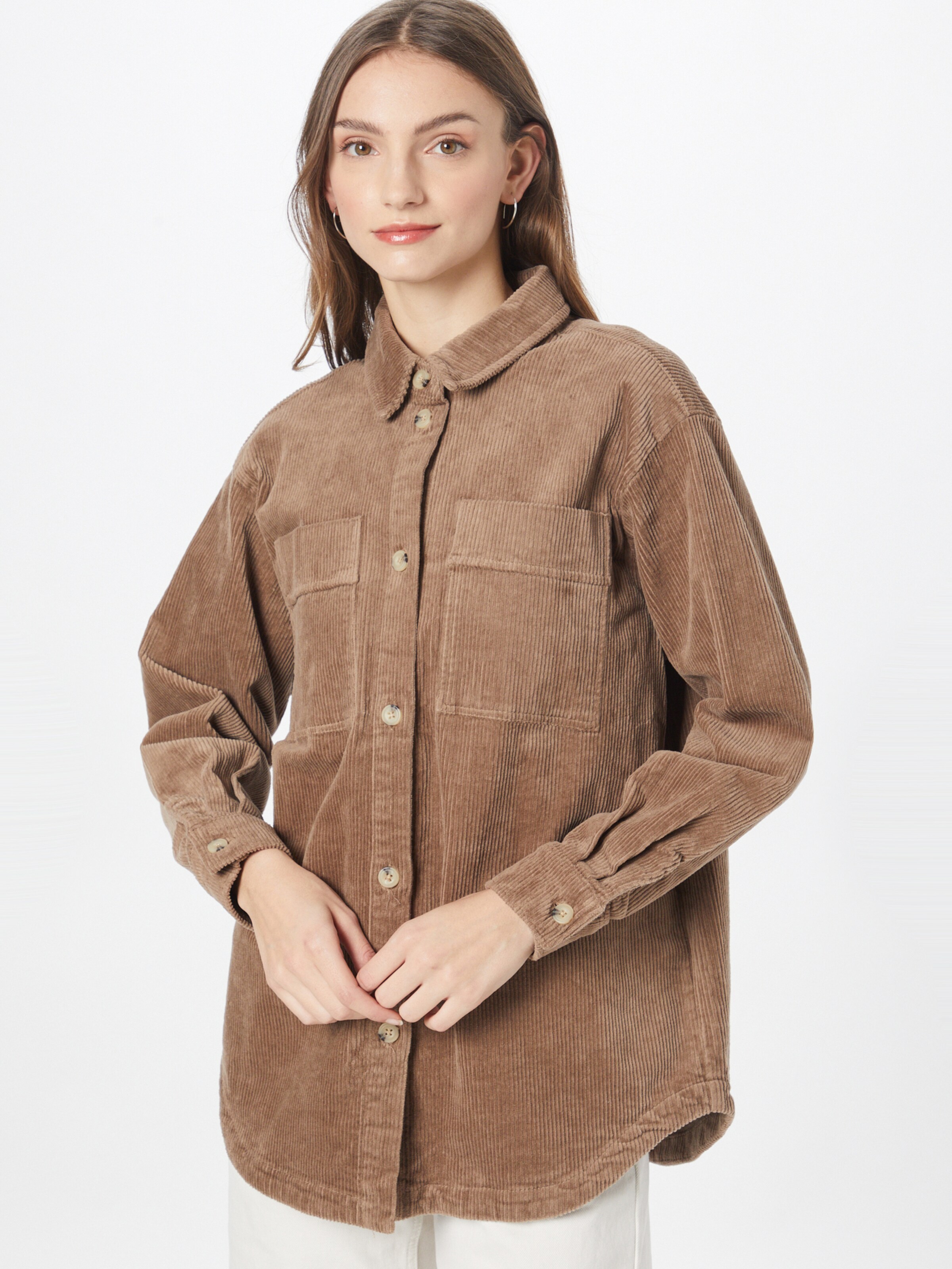 Frauen Blusen & Tuniken MOSS COPENHAGEN Bluse 'Feluca' in Braun - JA11469 Frauen Blusen & Tuniken MOSS COPENHAGEN Bluse 'Feluca' in Braun - JA11469
