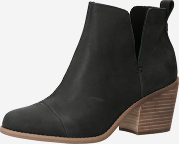 TOMS Bootie 'EVERLY' in Black: front