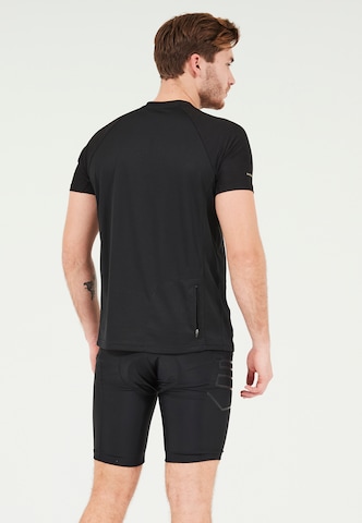 ENDURANCE Functioneel shirt 'Dencker' in Zwart
