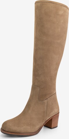 Mysa Boots 'Peta' in Beige: voorkant