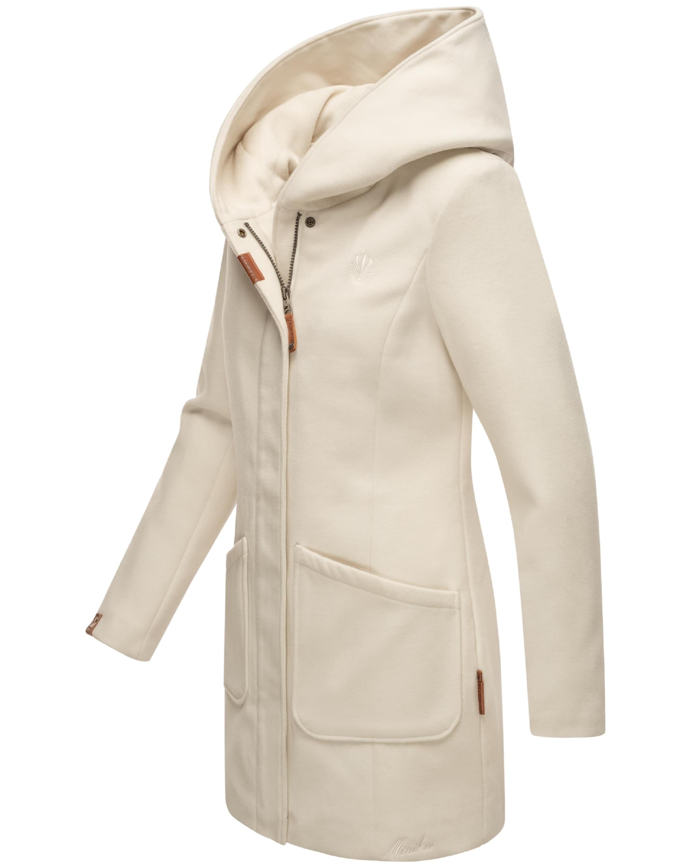 MARIKOO Prechodný kabát 'Maikoo' - Biela