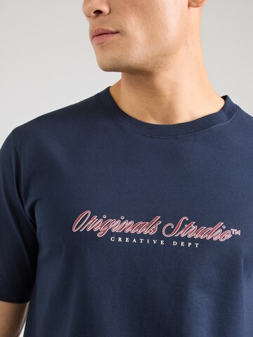 JACK & JONES Koszulka 'JORMONTAUK' w kolorze niebieski