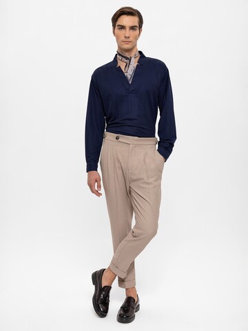 Regular Pantalon à pince Antioch en beige