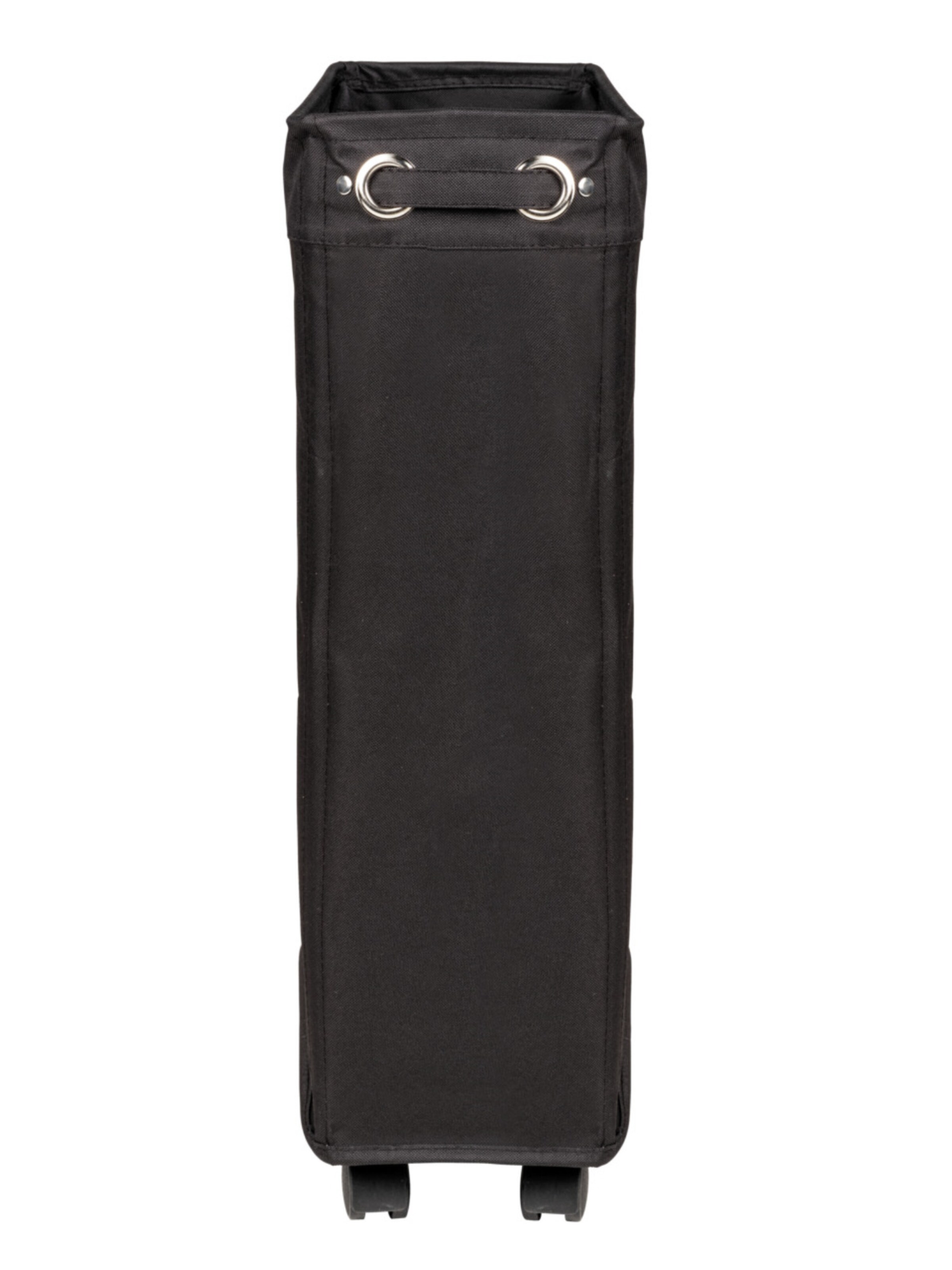 Wenko Wäschebehälter 'Corno' in Schwarz