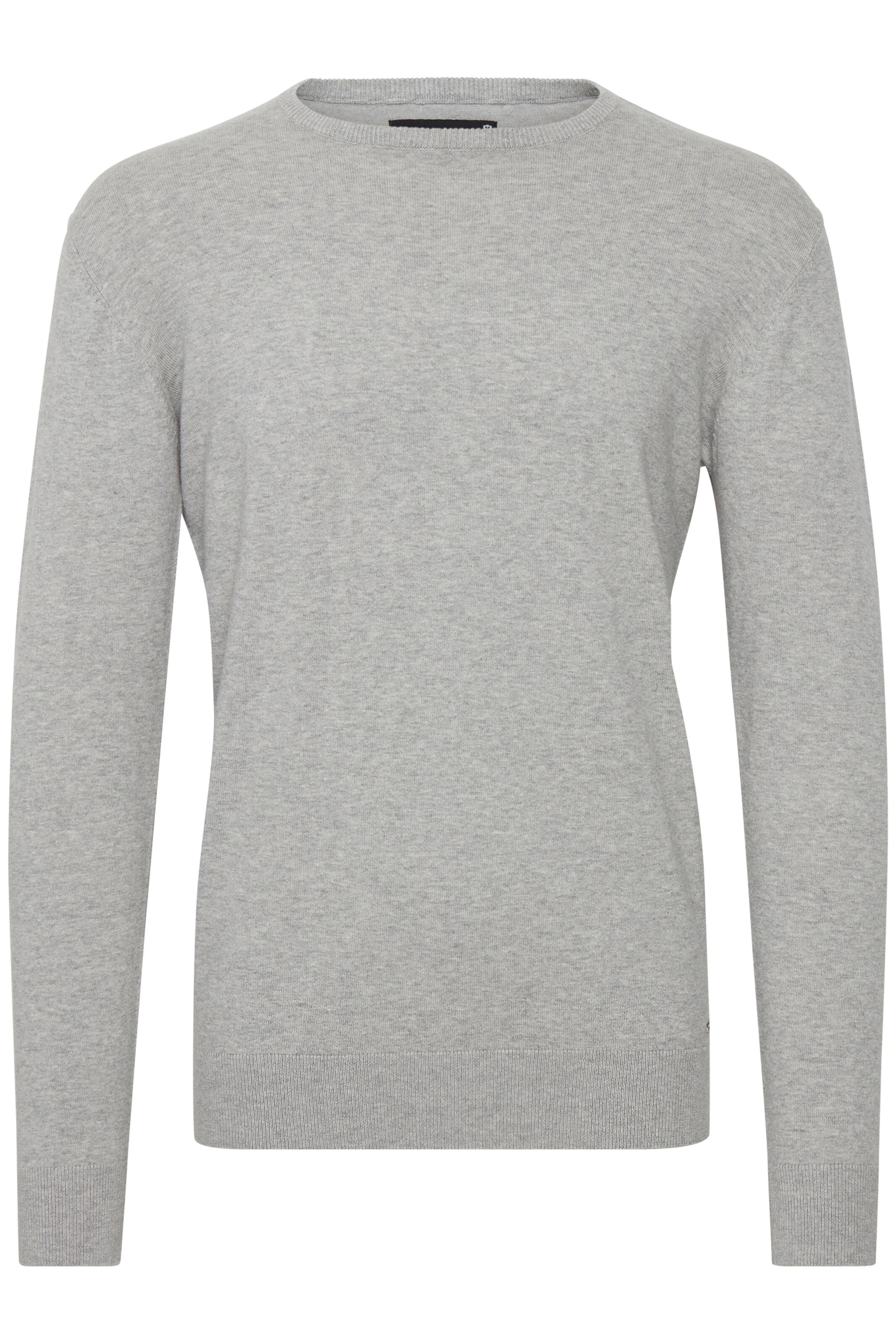 INDICODE JEANS Sweater 'Badan' in Grey: front