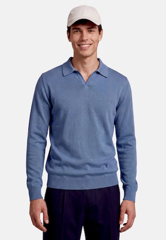 Pull-over zero en bleu : devant