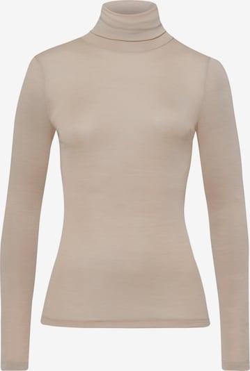 Hanro Shirt ' Woolen Silk ' in de kleur Sand, Productweergave