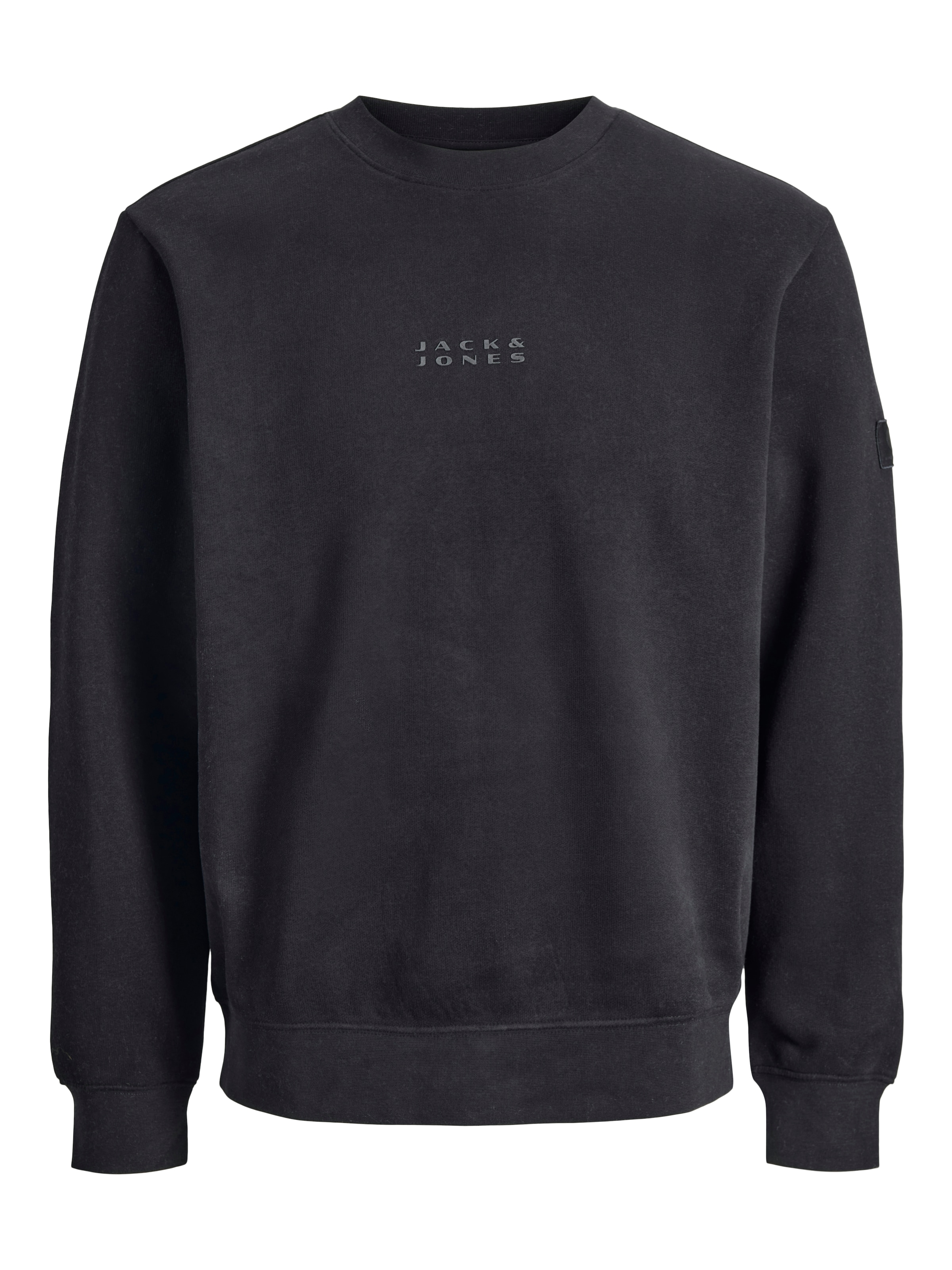 JACK & JONES Sweatshirt in Schwarz: Vorderseite